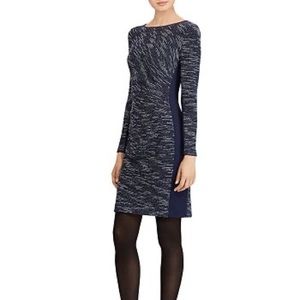 Lauren Ralph Lauren Petite Two-Tone Shift Dress
